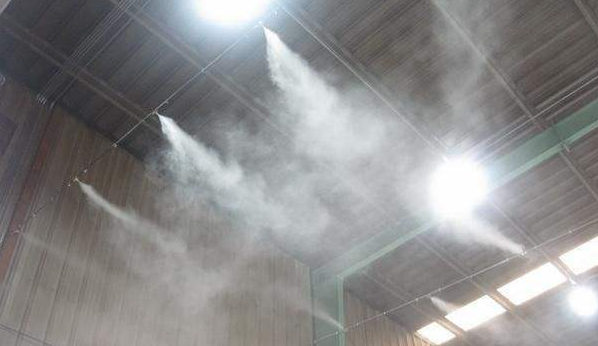 高压喷雾降尘设备的降尘效果