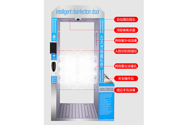 智能人员消毒通道