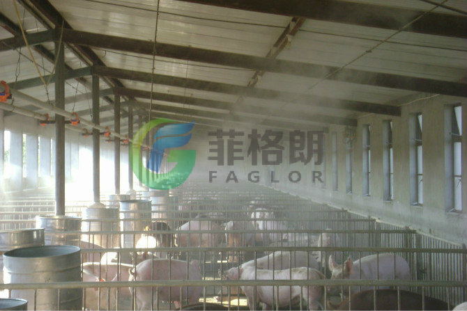 喷雾降温